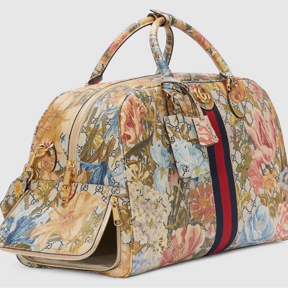Gucci Floral Duffle Bag - Picture 7 of 9